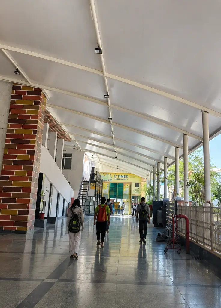 Allen Career Institute, Kota tensile structure, Ekra Decor &mdash; photograph 2